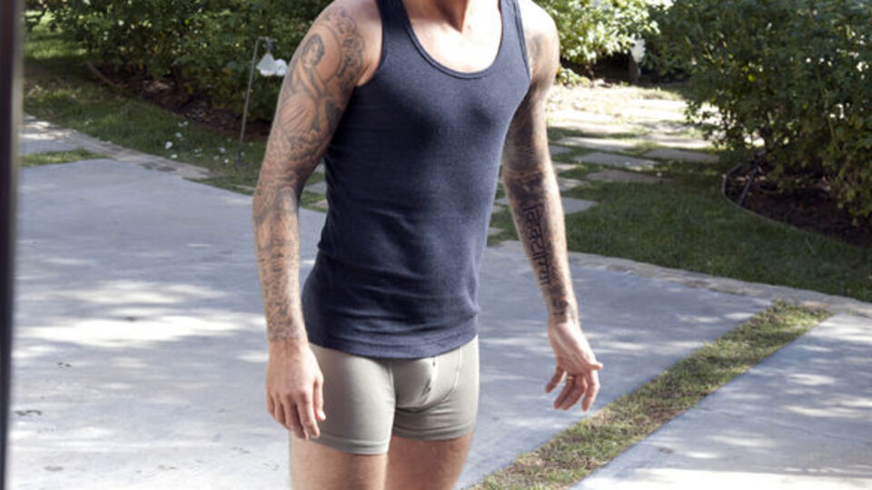 Popo dublörün çıktı!