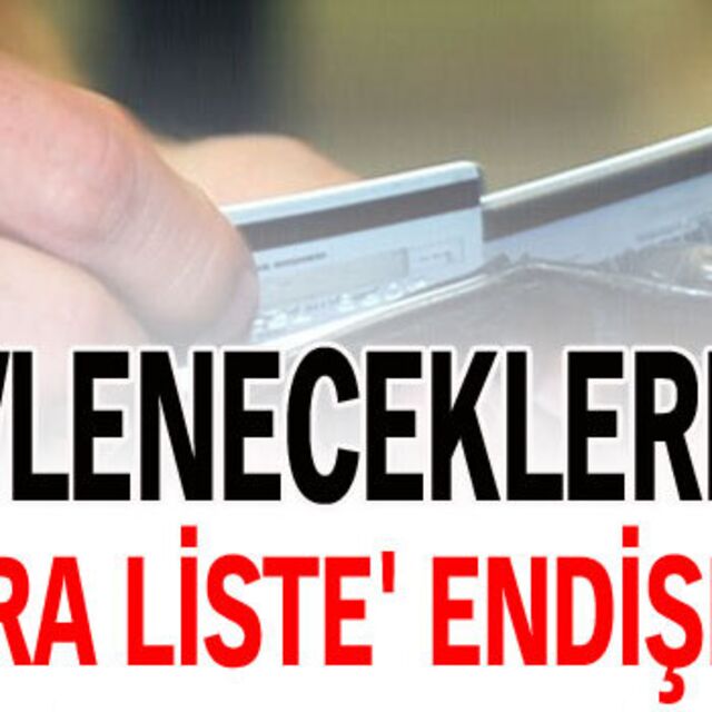 Evleneceklerde 'kara liste' endişesi!