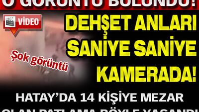 Patlama güvenlik kamerasında