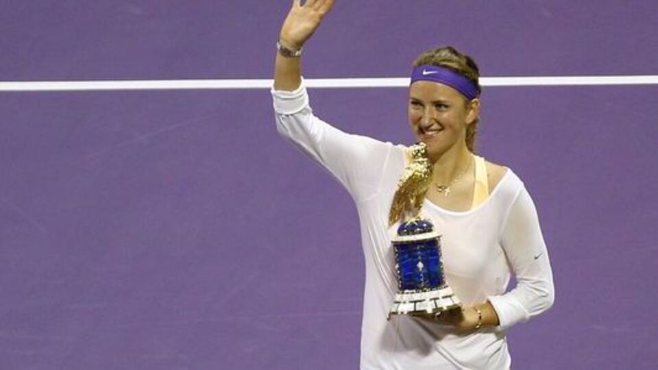 Kupanın sahibi Azarenka!