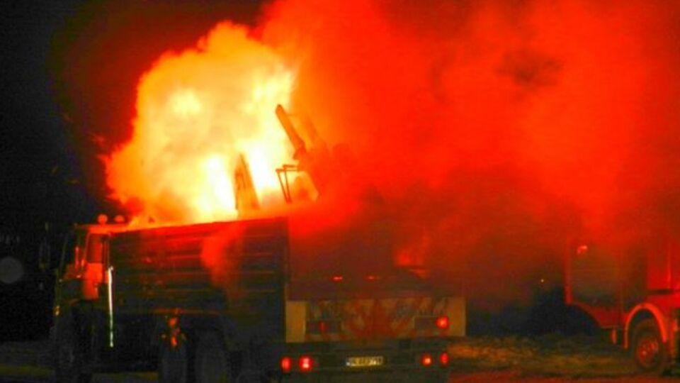 Gaziantep'teki fabrikada yangın