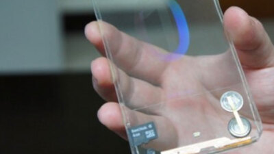 Dünyanın ilk şeffaf telefonu!