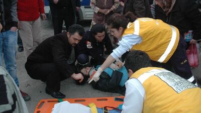 At arabası hastanelik etti