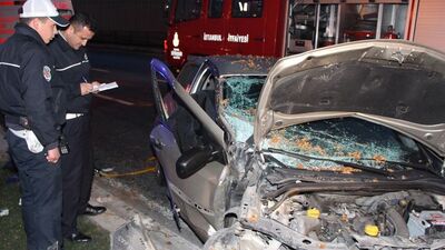 Sarıyer'de feci kaza