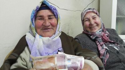 Bulunan para Emine Nine'ye aitmiş