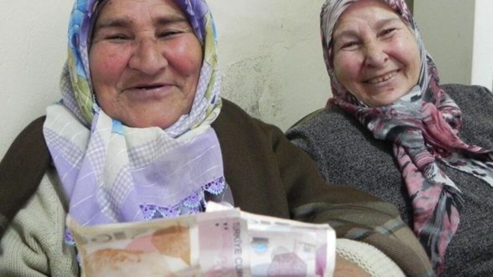 Bulunan para Emine Nine'ye aitmiş