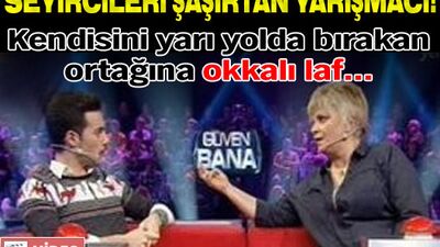 Seyircileri şaşırttı!