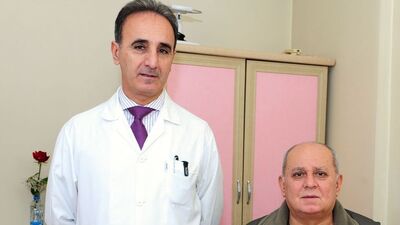 Ameliyatsız suni damar takıldı!