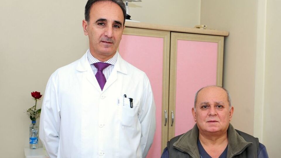 Ameliyatsız suni damar takıldı!