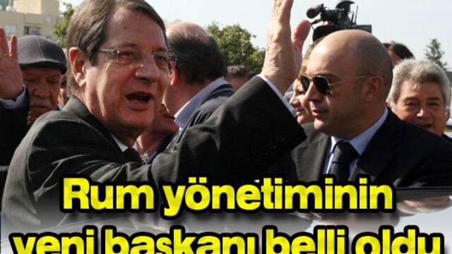 Rum yönetiminin yeni başkanı belli oldu