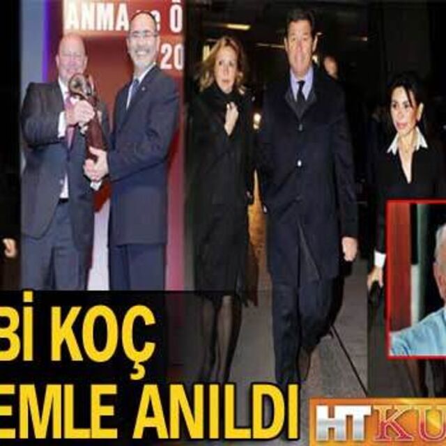 Vehbi Koç özlemle anıldı