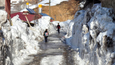 Doğu'da sert kış!