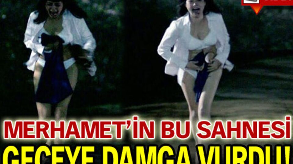 İç çamaşırlarıyla kaçtı