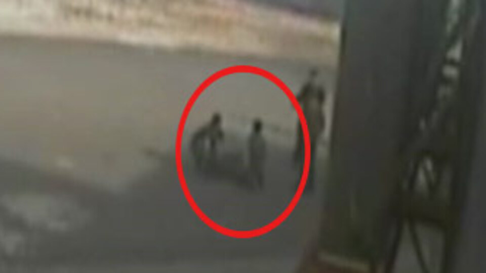 Cinayet anı kamerada