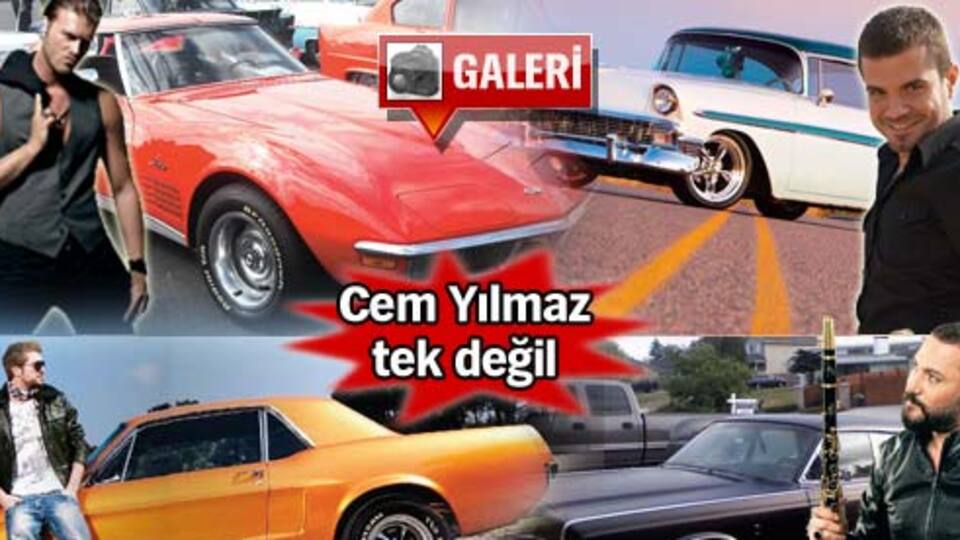 Ünlülerin klasik araba tutkusu