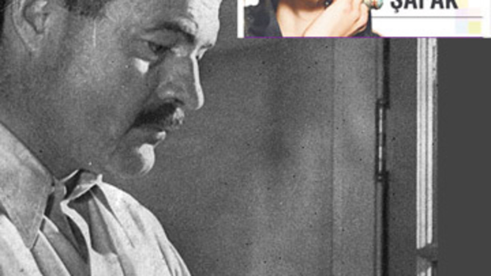 'Hayatında Hemingway'in hayaleti dolaşan erkekler'