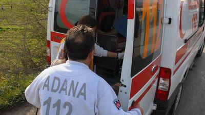 Otomobil su kanalına uçtu