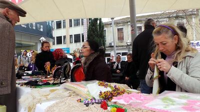 'Kadın emeği pazarı' sokağa taştı