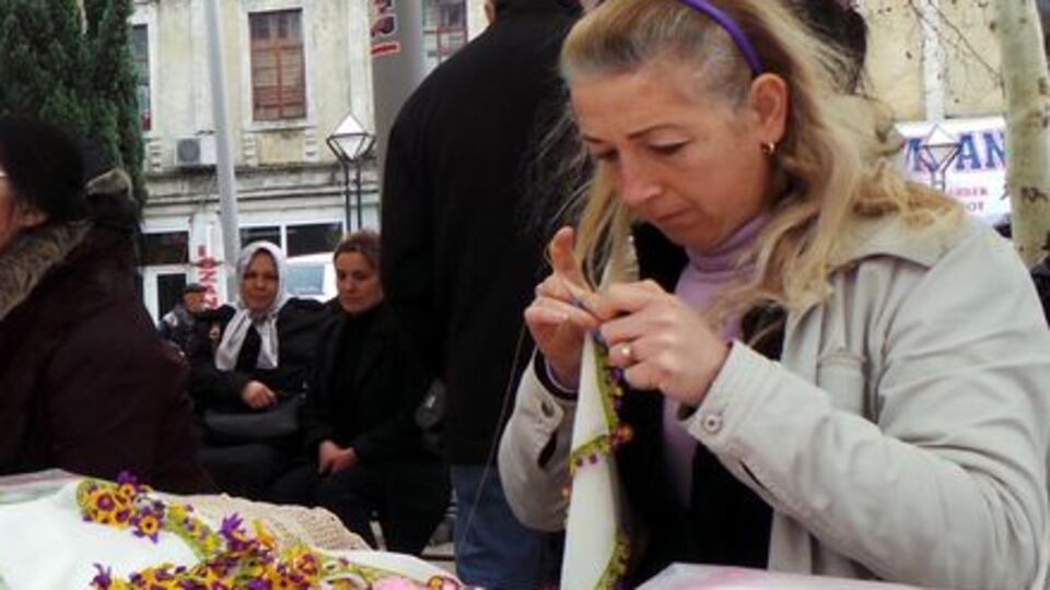 'Kadın emeği pazarı' sokağa taştı