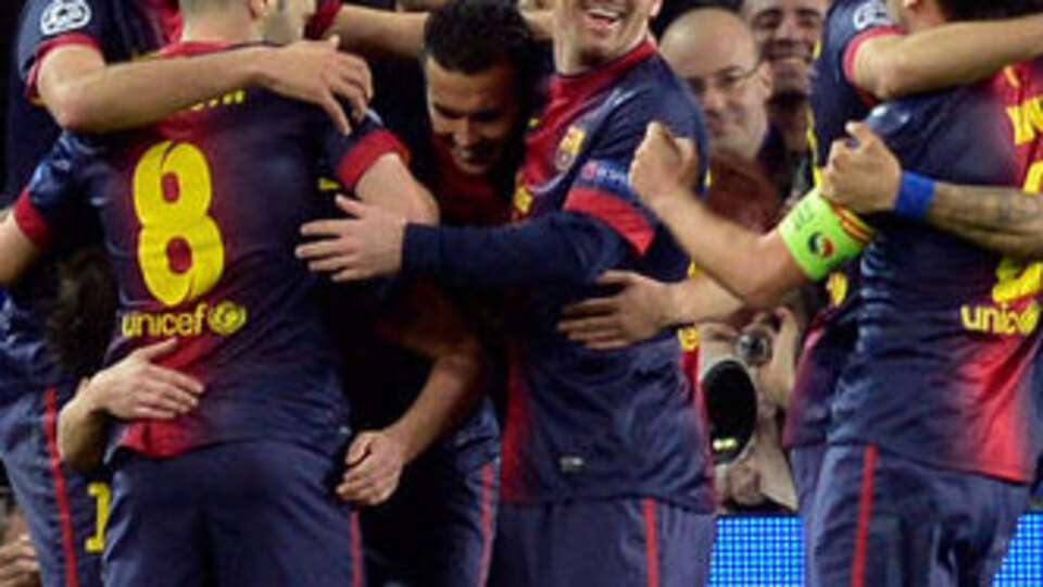 Barcelona, Milan'ı dağıttı