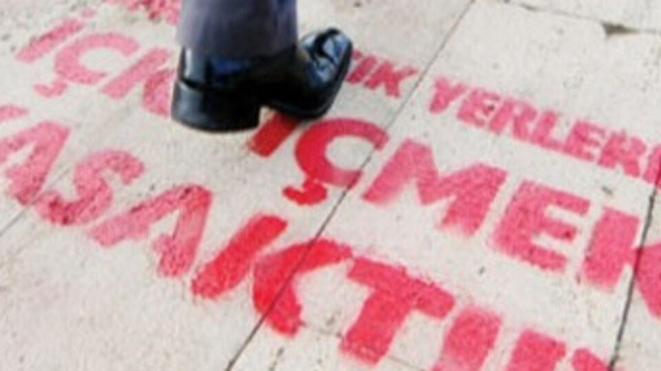 Isparta'da sokakta alkol içilmeyecek