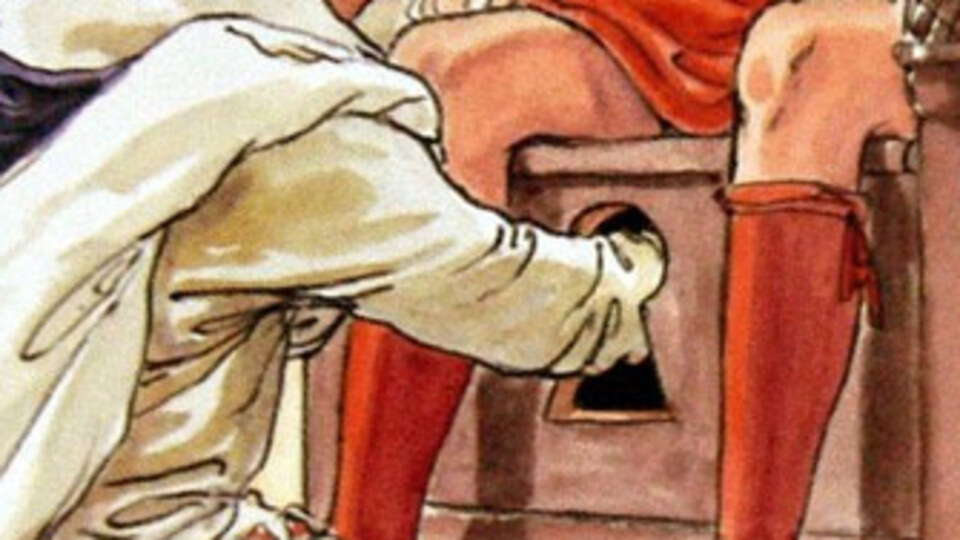 Papa'ya testis kontrolü