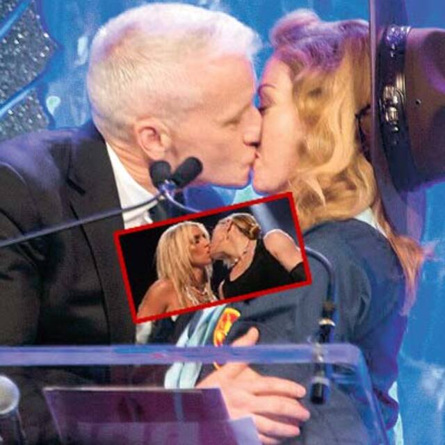 Madonna'dan 'gay' öpücük