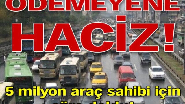 MTV'yi ödemeyene haciz!