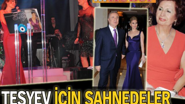 TESYEV için sahnedeler