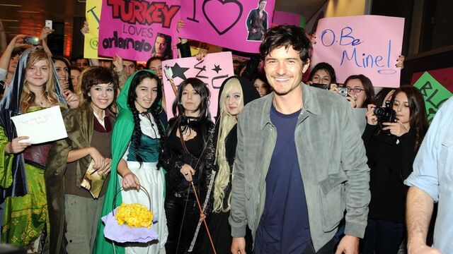 Orlando Bloom İstanbul'da