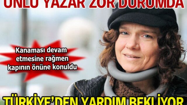 Ünlü yazar zor durumda