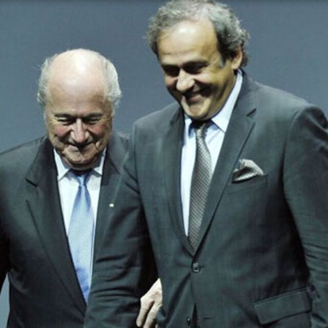 Platini sert çıktı!