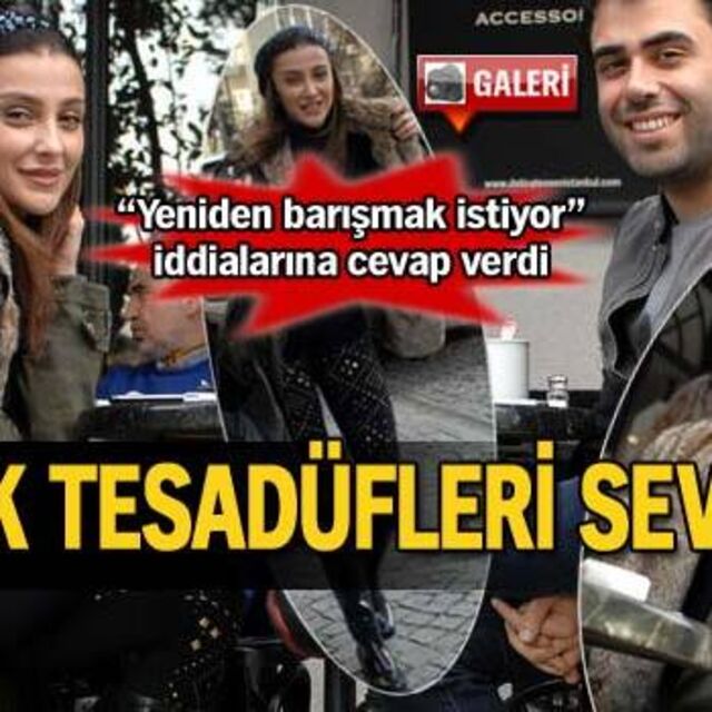 "Aşk tesadüfleri sever"