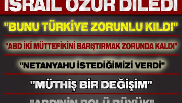"Müthiş bir değişim"