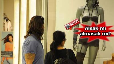 Sevgiliyle iç çamaşırı alışverişi