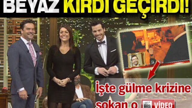 Beyaz kırdı geçirdi