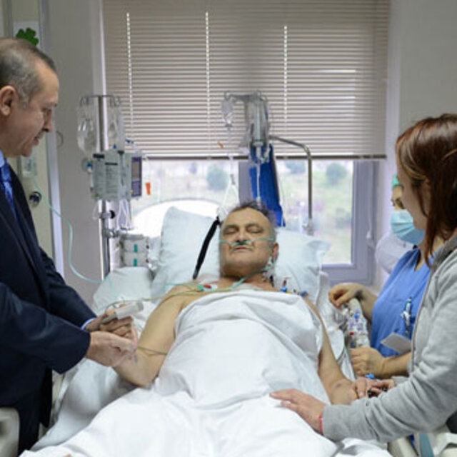 Saygun yeniden hastanede