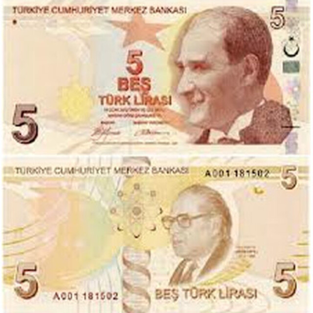 5 liralar değişti!