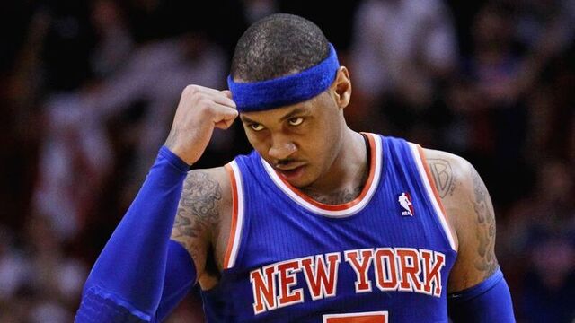 Carmelo Anthony'den 50 sayı