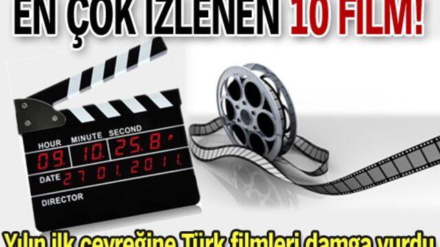 En çok izlenen 10 film!