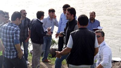 Dicle Nehri'nde erkek cesedi