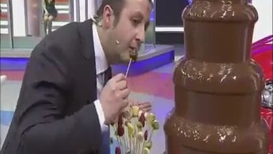 Çikolata Şelalesi imtihanı!