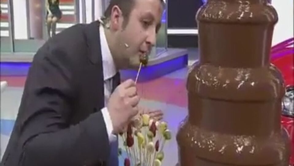 Çikolata Şelalesi imtihanı!