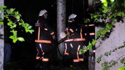 Üsküdar'da yangın