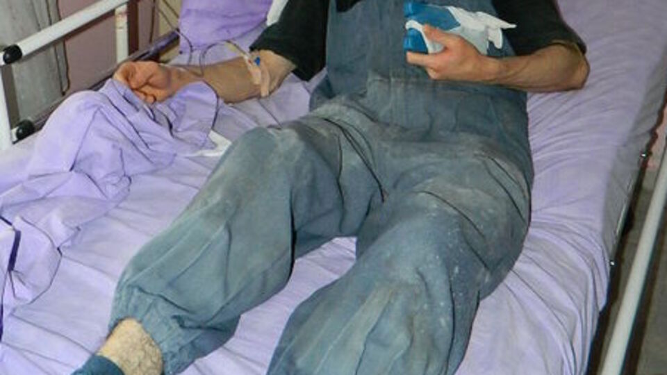 Akrep sokması hastanelik etti