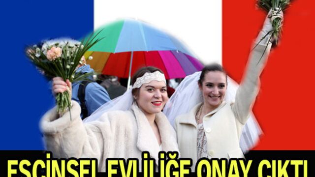 Eşcinsel evliliğine onay çıktı