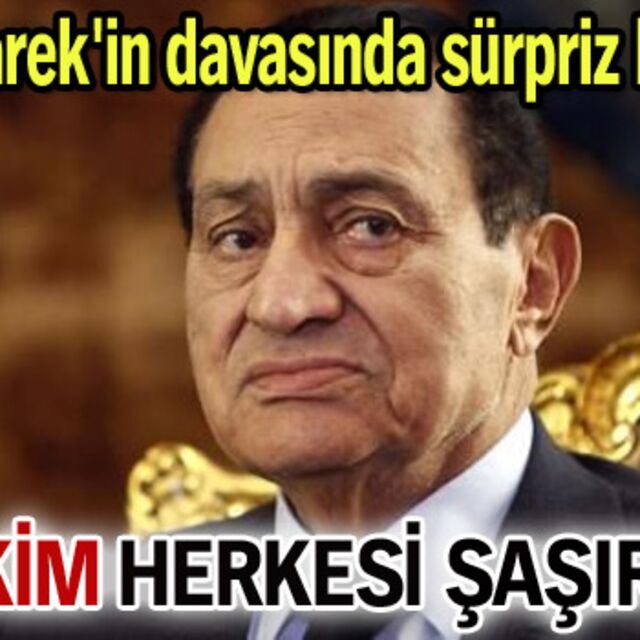 Mübarek'in davasında sürpriz karar!
