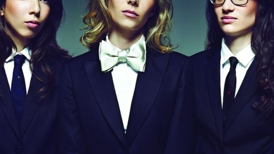 Cool Fransız müzisyen 3 kadın