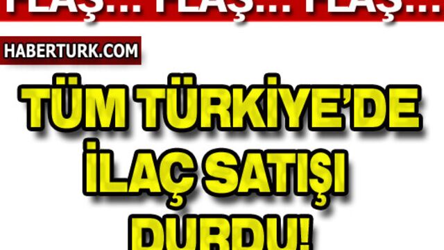 İlaç Takip Sistemi'nde arıza!