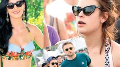 Festivalde ünlü geçidi